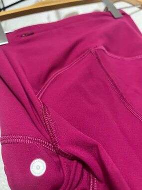 Lululemon $128 Swift Speed High Rise Size 0 Leggings Wild Berry Pink